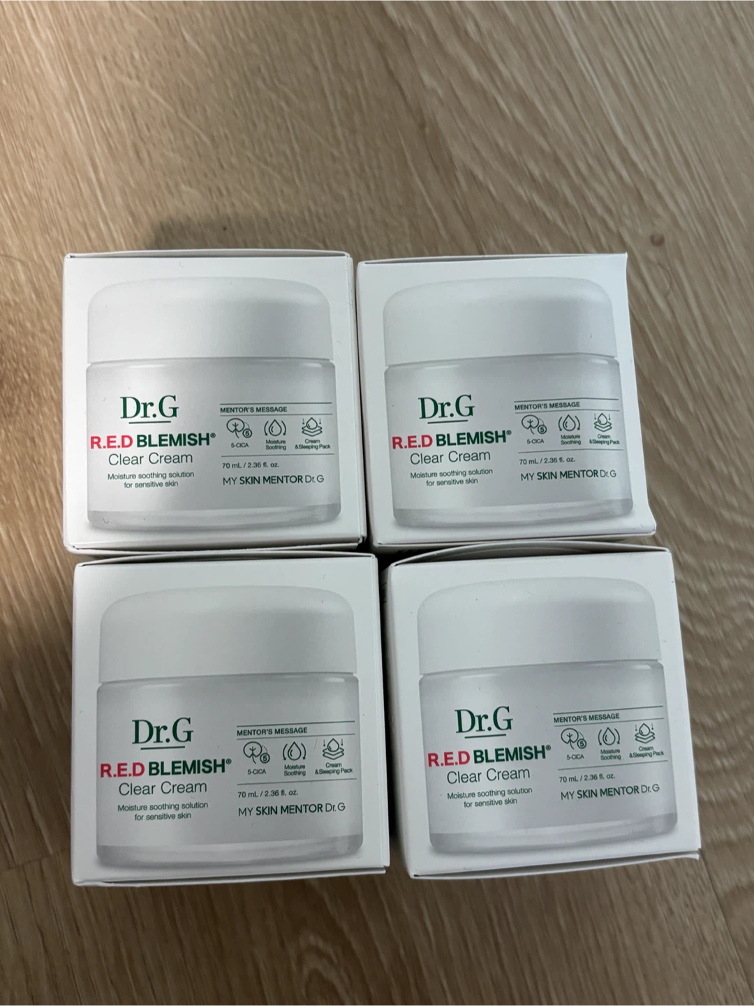 Korean Soothing Clear Cream (Dr.G 70 mL)