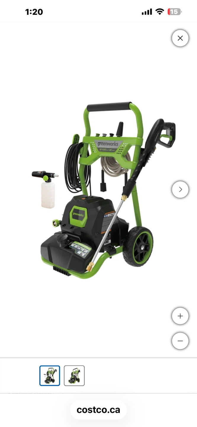 Electric pressure washer - photo 2