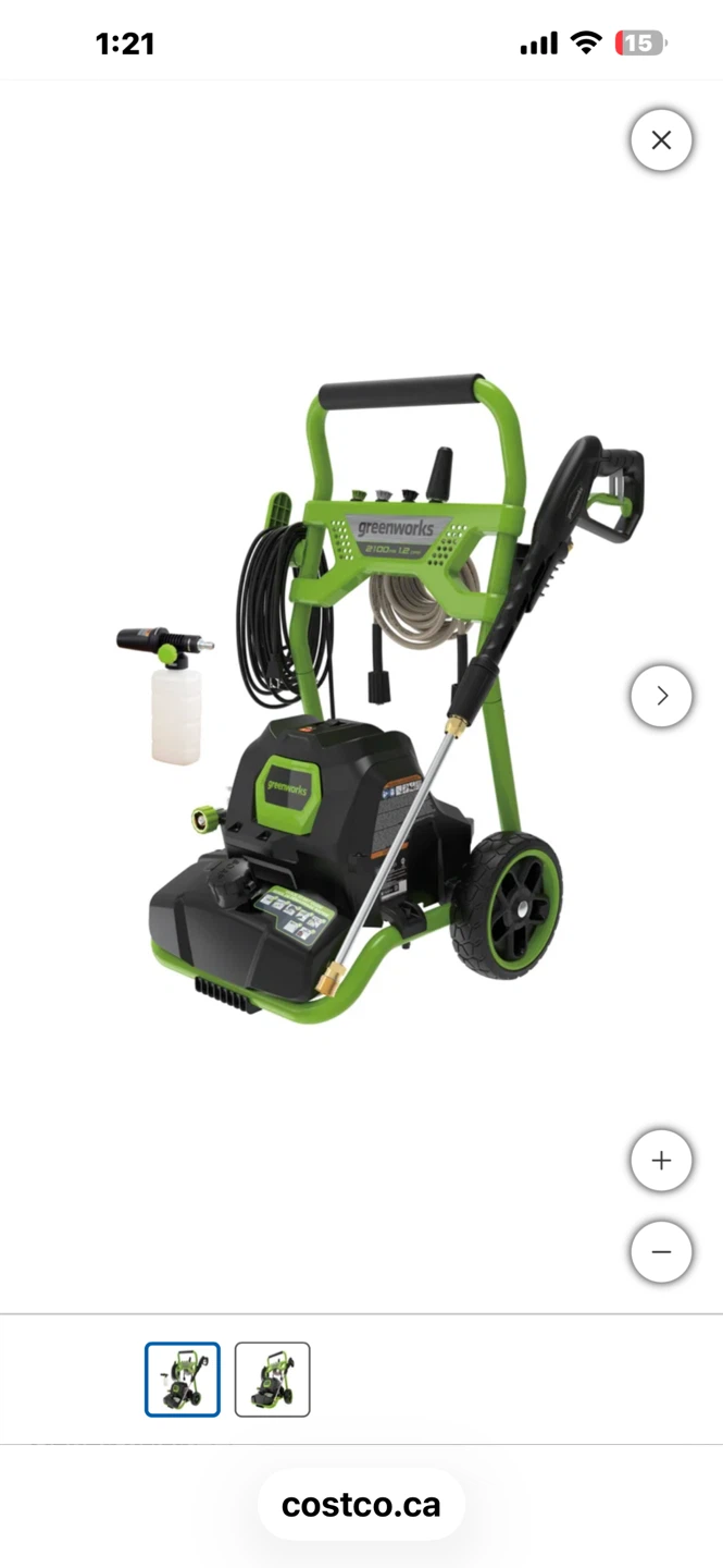 Electric pressure washer - photo 3