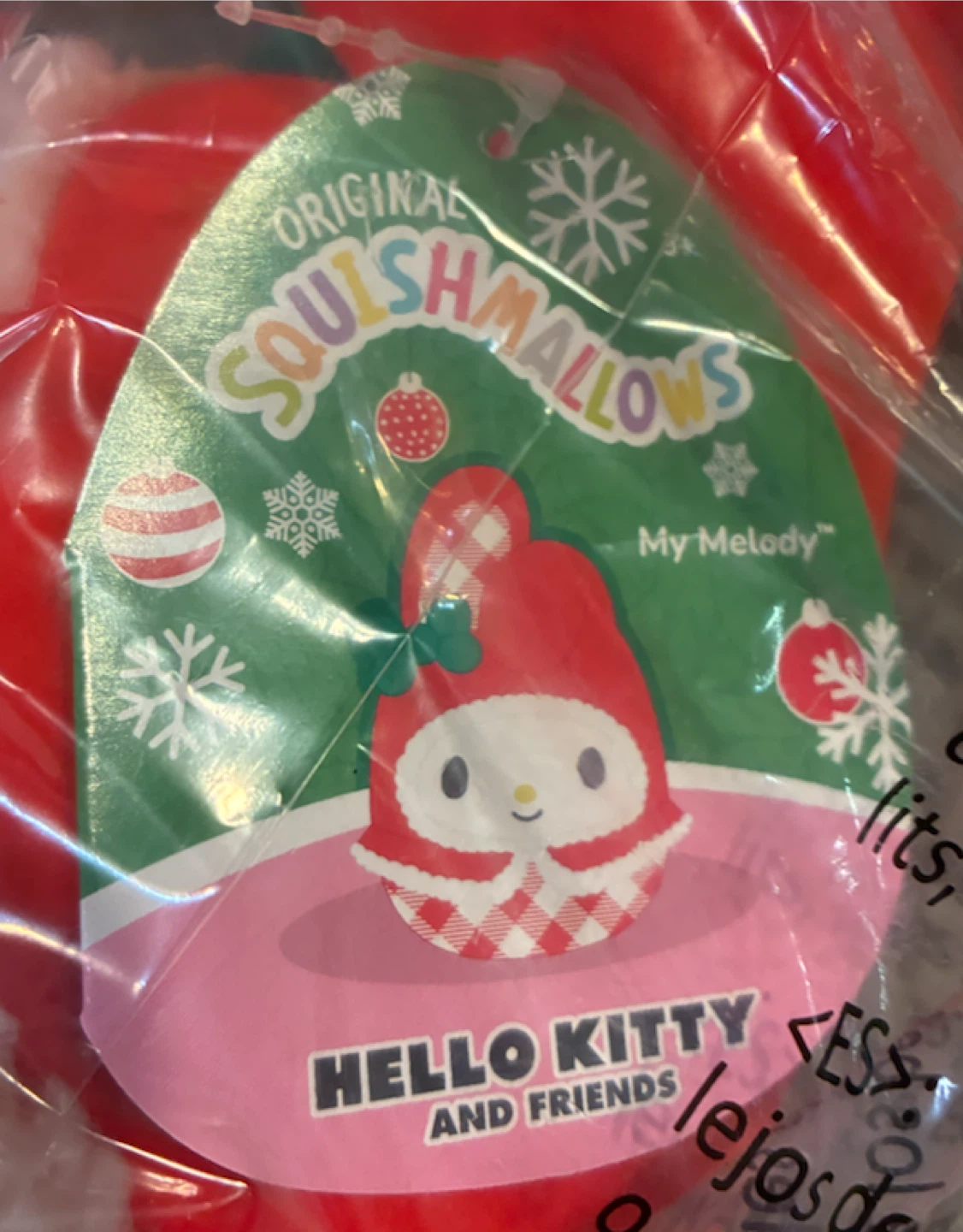 New Sealed My Melody Squishmallow 8-Inch Plush - photo 3