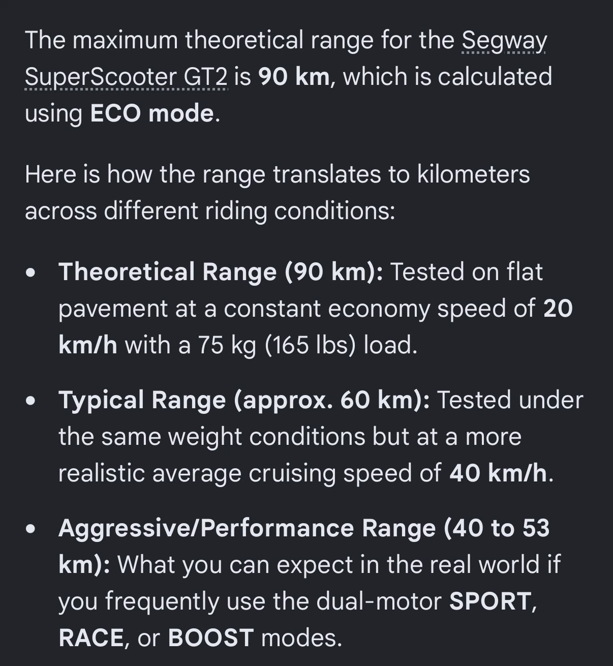 Segway max g3 read description - photo 4