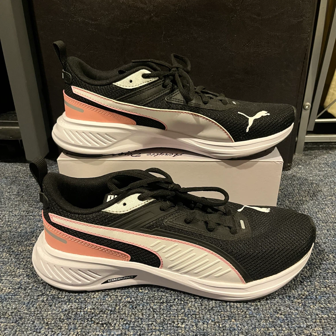 Kids Puma Athletic Sneakers with Pink Accents - photo 3