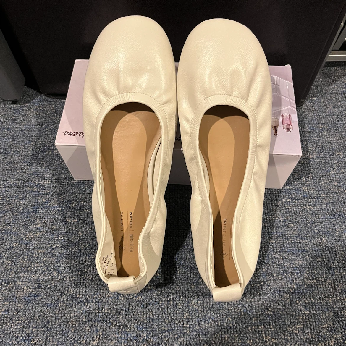Call it Spring Ivory Vegan Ballet Flats - photo 2