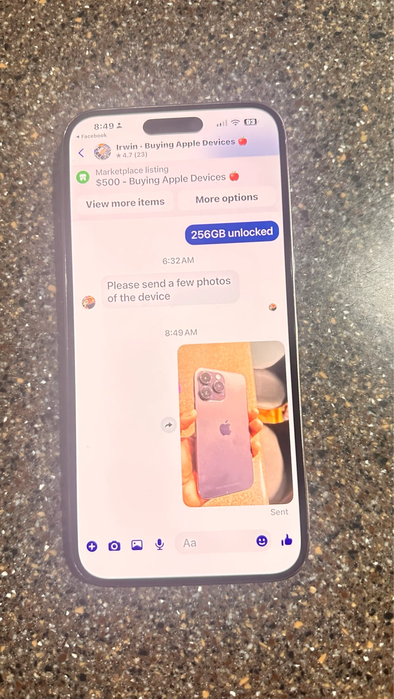 Apple iPhone 14 Pro 256GB Deep Purple - photo 5