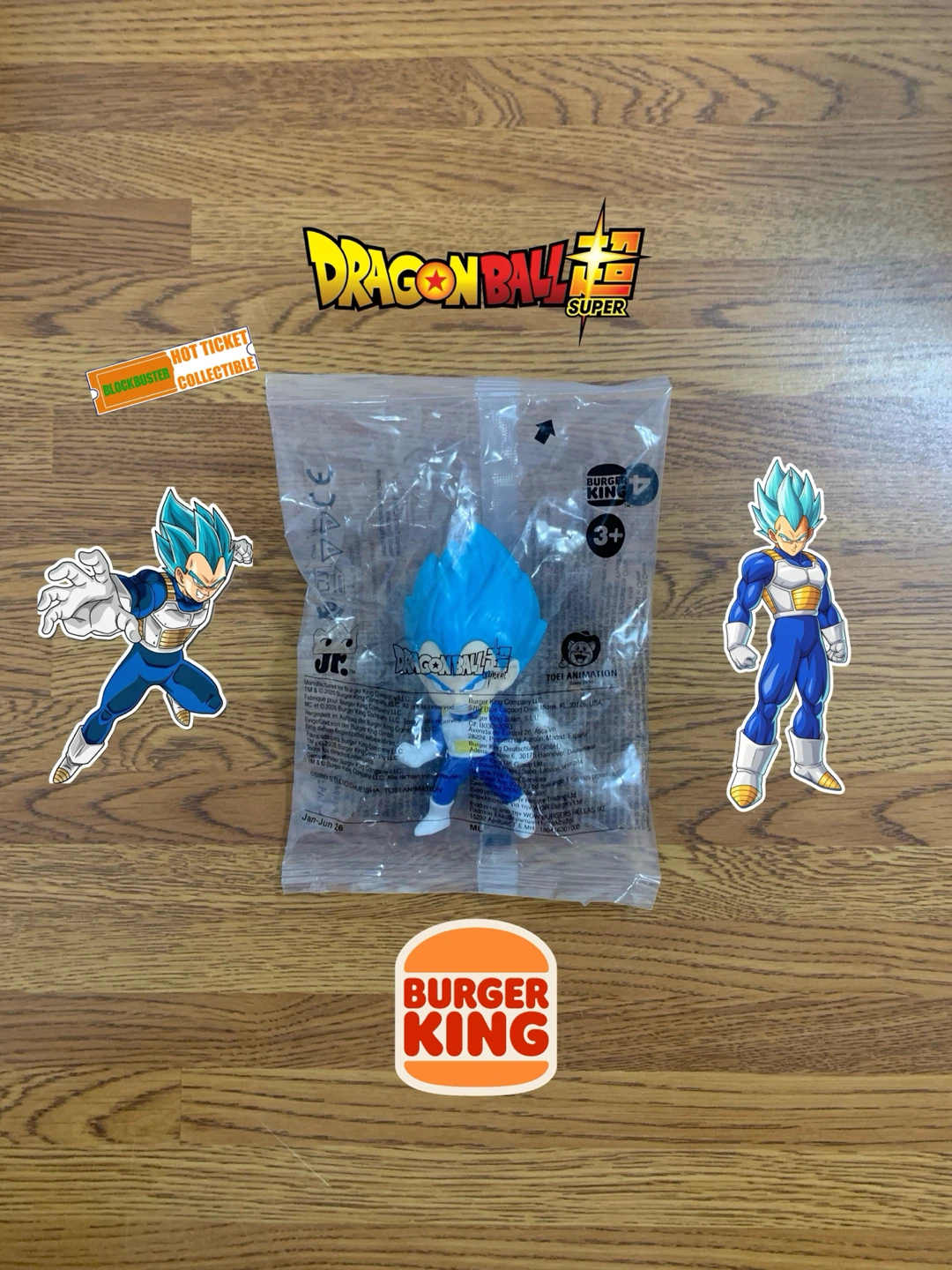 Burger King | Dragon Ball Super King Jr… (Super… Vegeta)