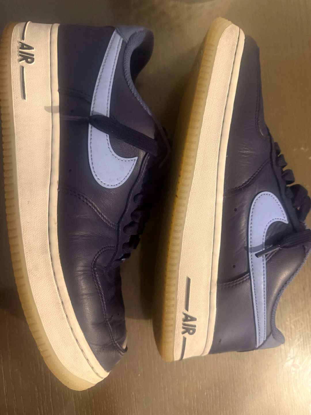 Nike Air Force 1 Low Navy and Light Blue - photo 3