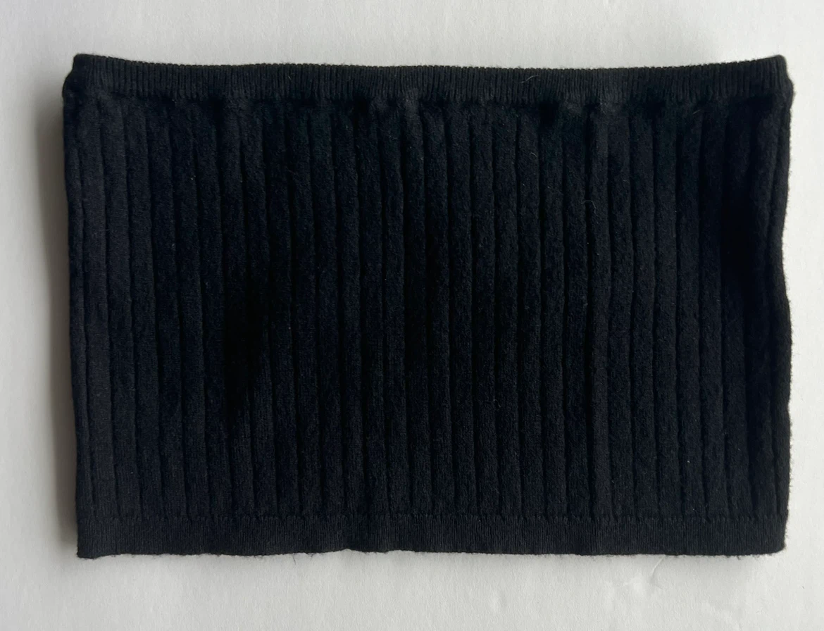 Bailey Rose Black Ribbed Tube Top Size M - photo 5