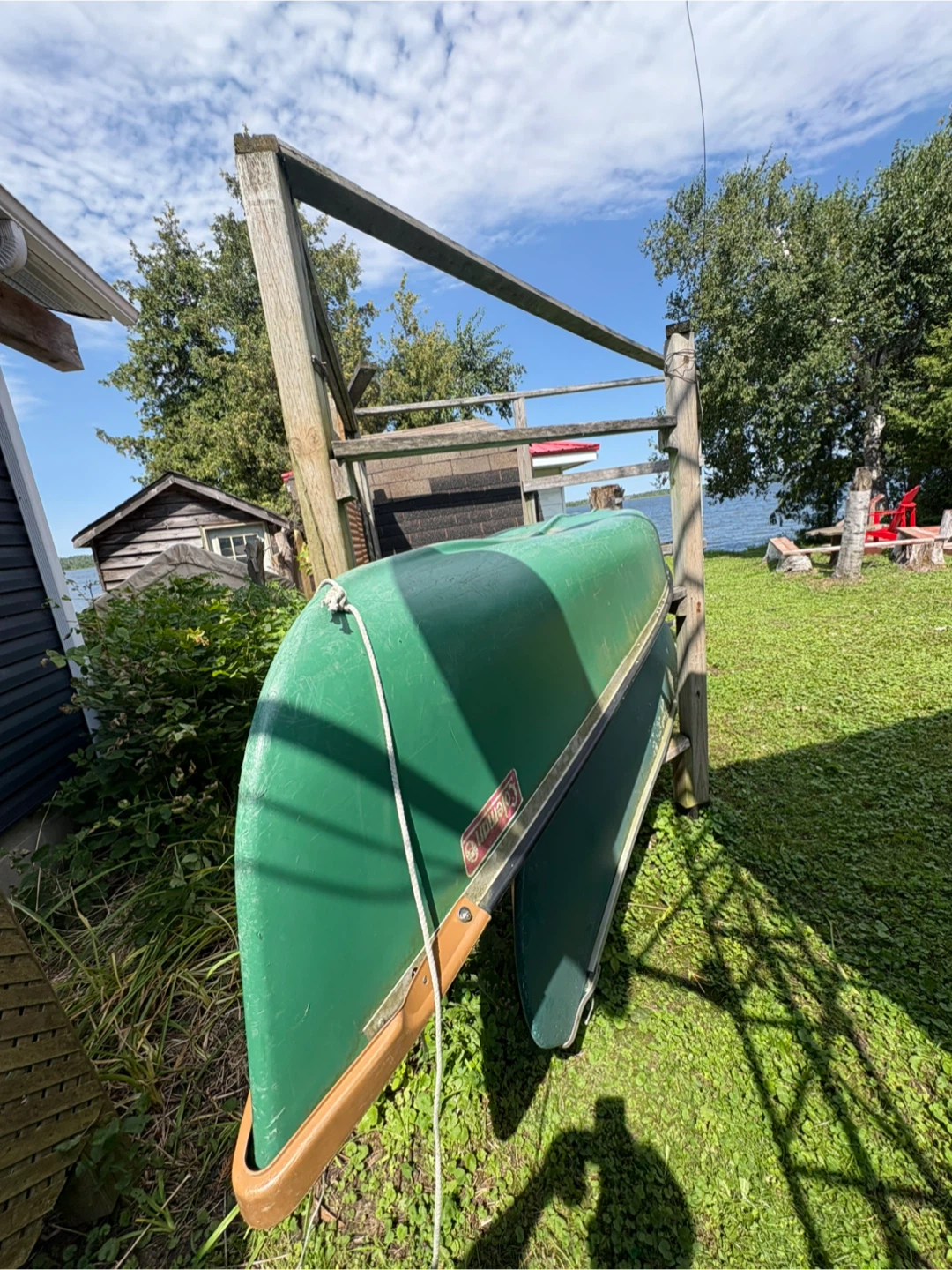 Green Coleman Canoe - photo 2