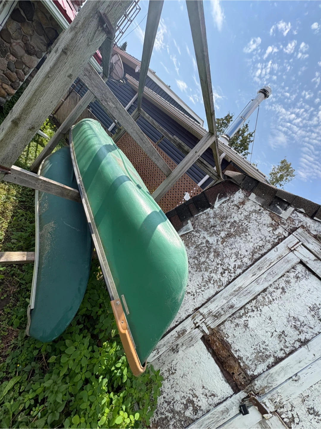 Green Coleman Canoe - photo 5