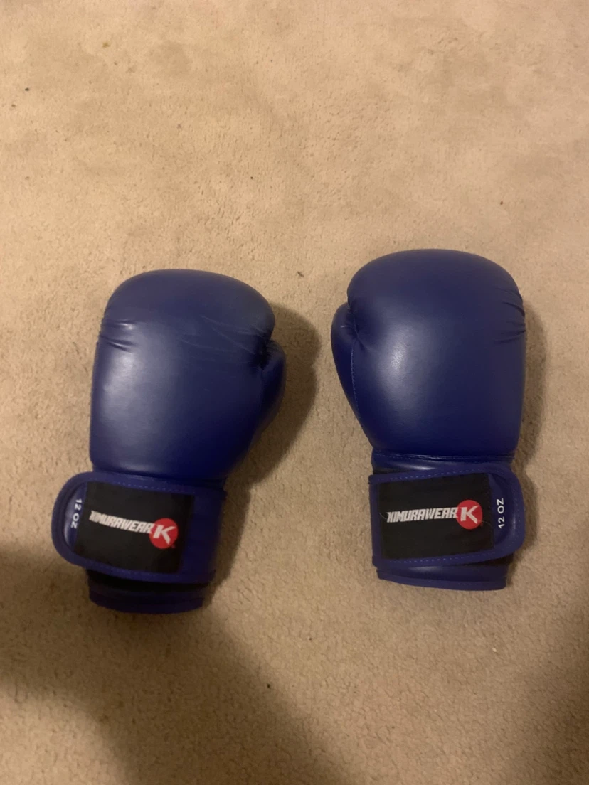 Kimurawear 12 oz Boxing Gloves - Blue
