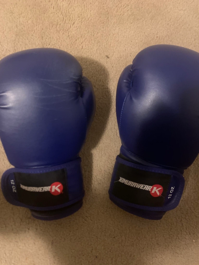 Kimurawear 12 oz Boxing Gloves - Blue - photo 3