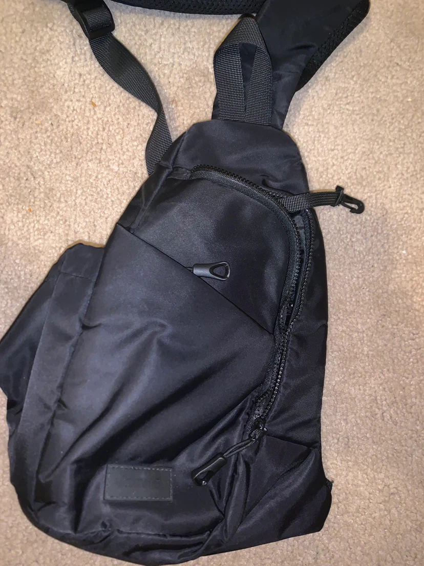 Black Sling Backpack