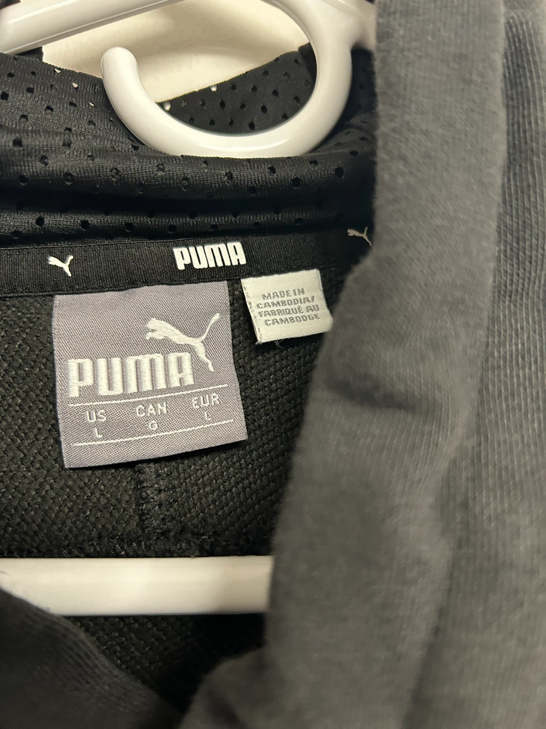 Puma Black Hoodie - Size L - photo 5