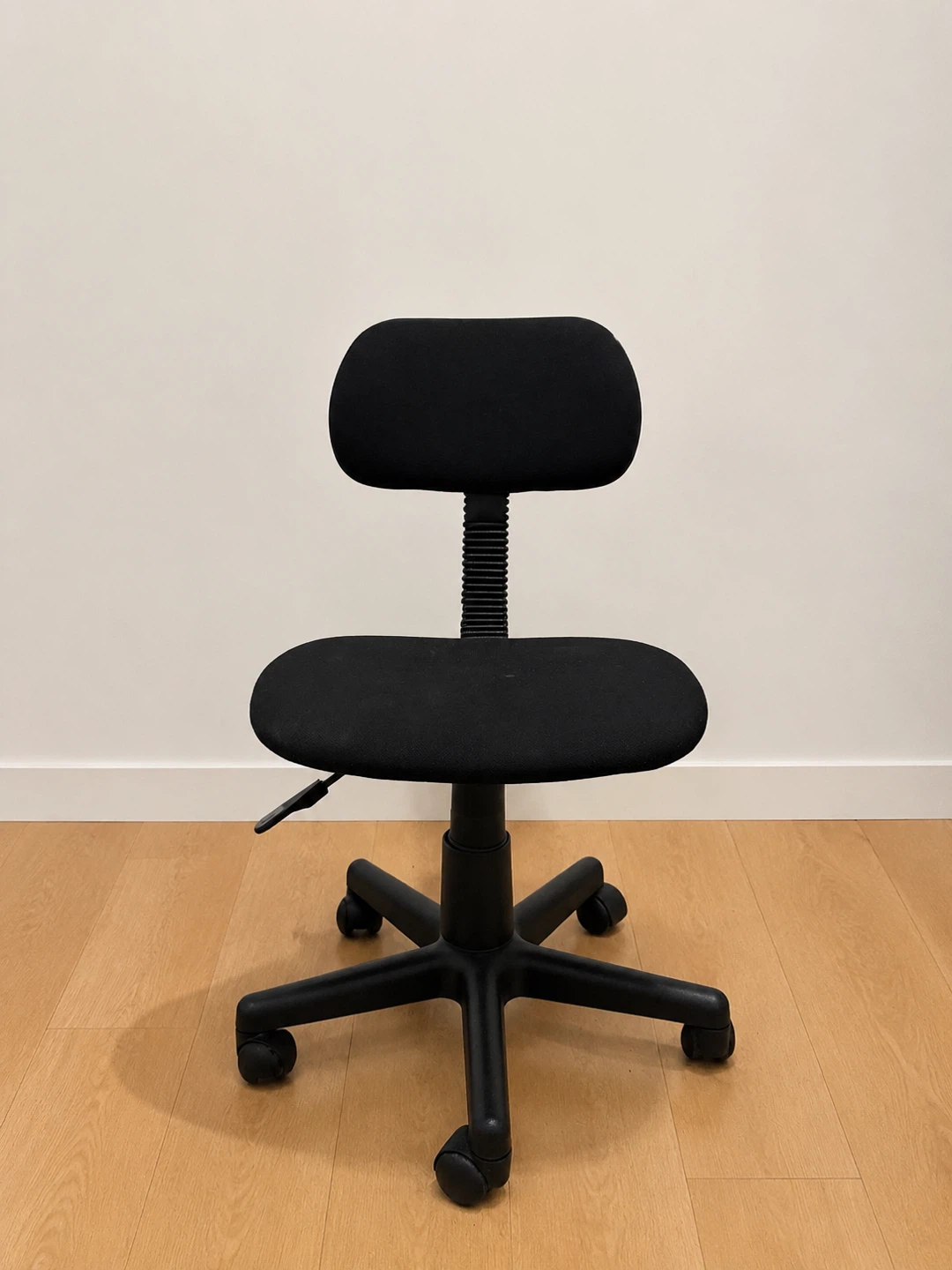 Black Adjustable Office Chair – $30
