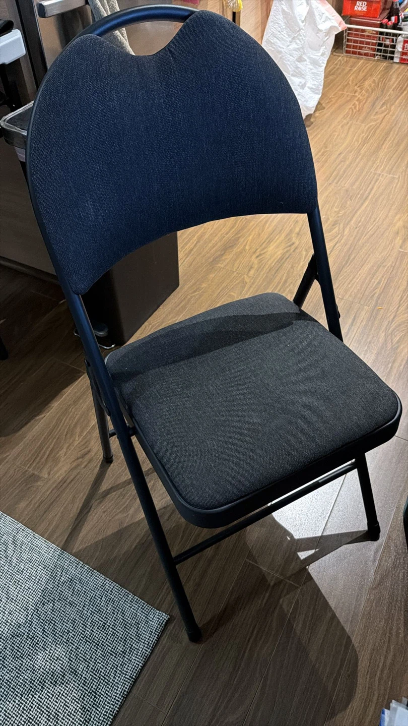 X5 Folding Chair - Dark Grey Fabric