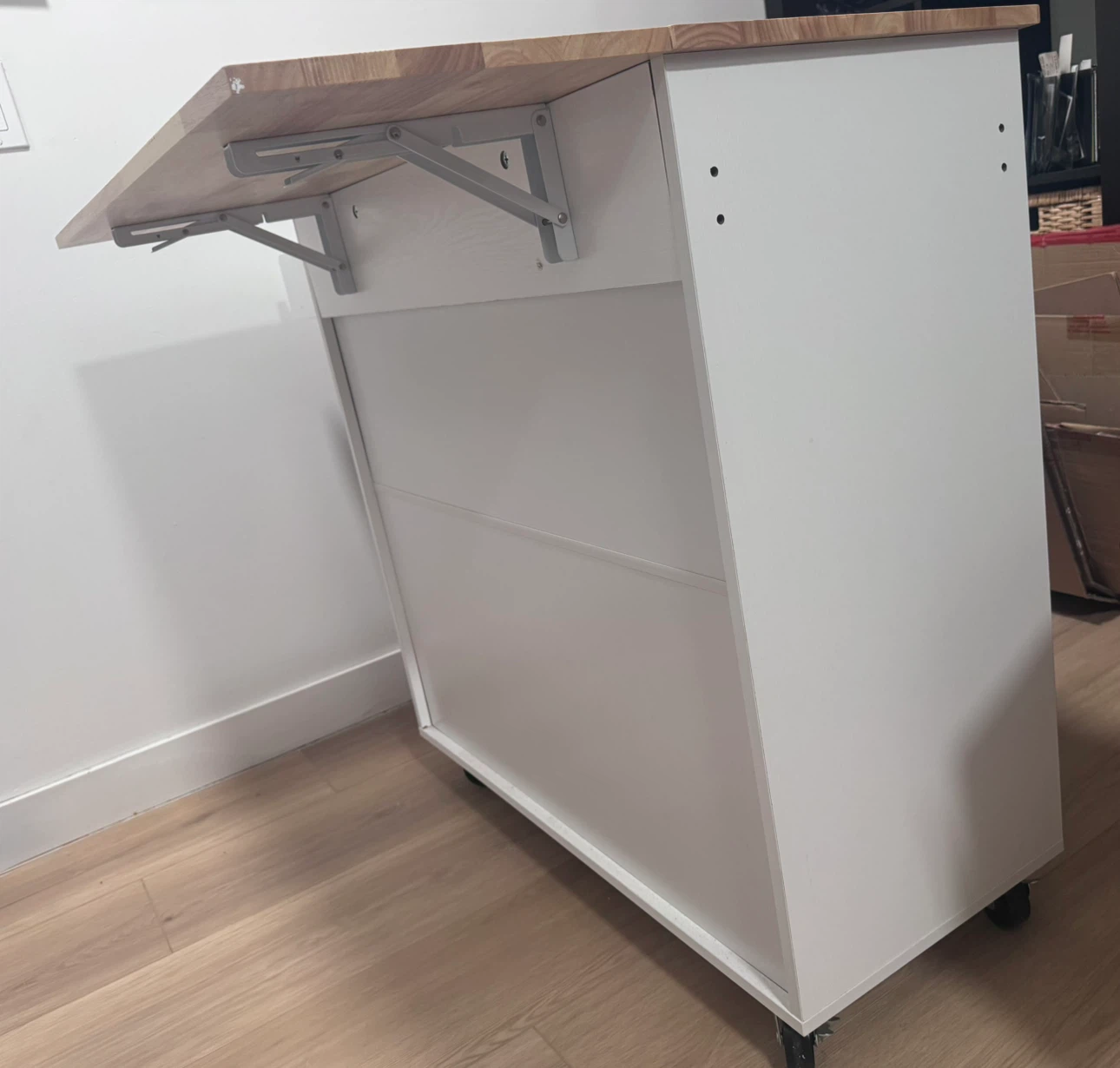 Kitchen Island with Drop Leaf - photo 5