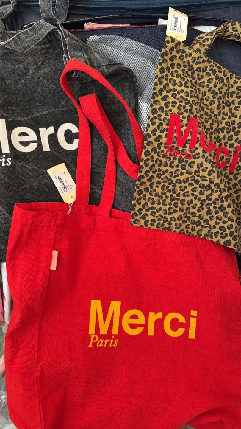 Merci Paris Tote Bag