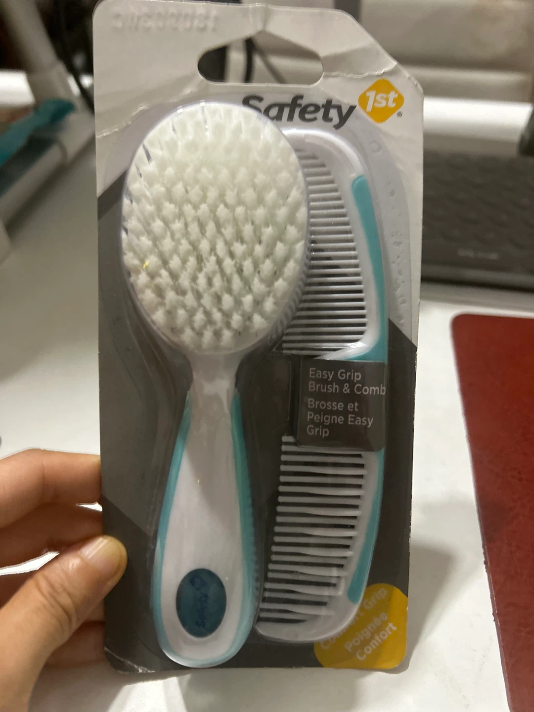 Safety 1st Easy Grip Baby Brush & Comb Set - photo 2