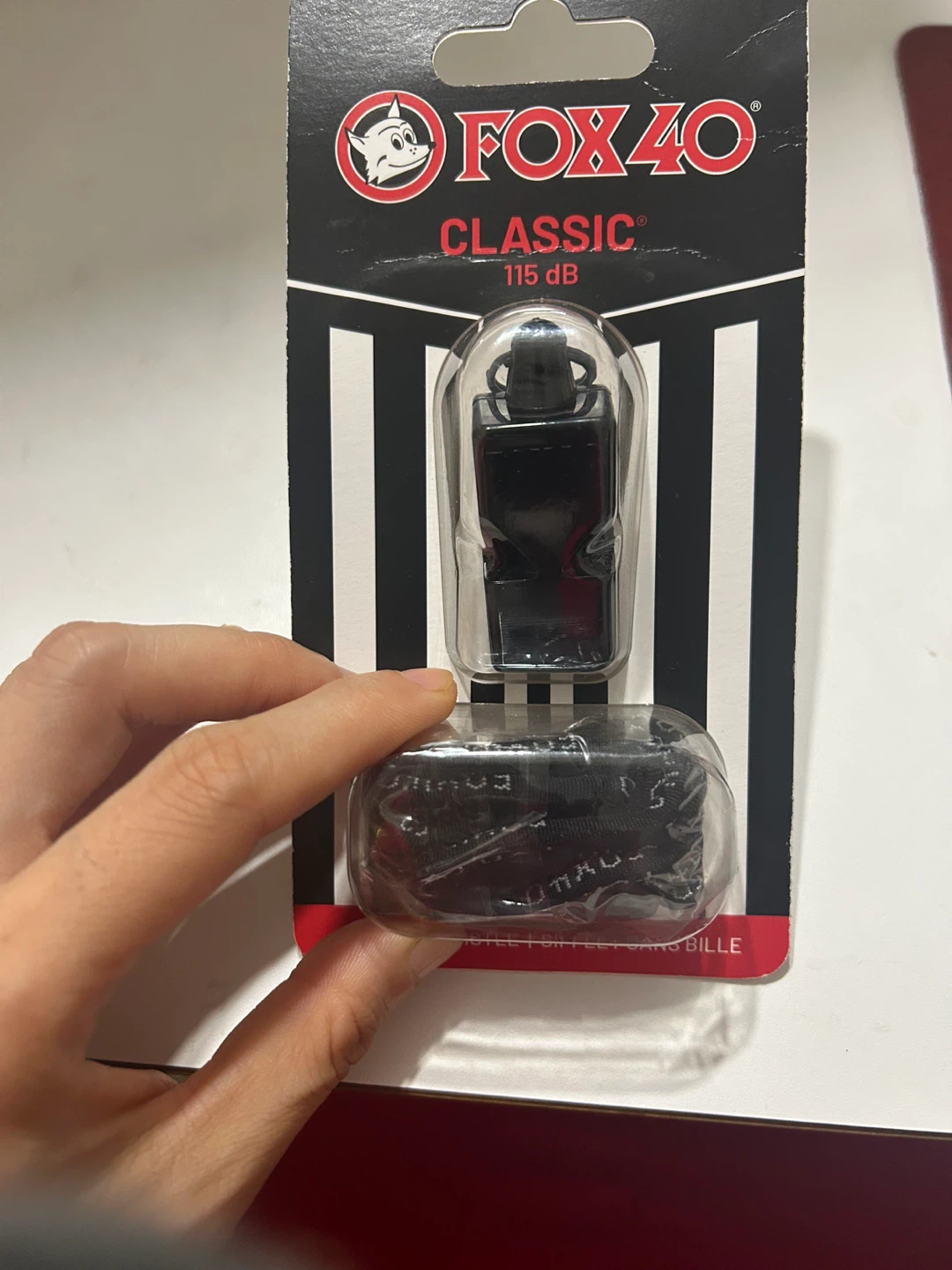 Brand New Fox 40 Classic Whistle with Lanyard