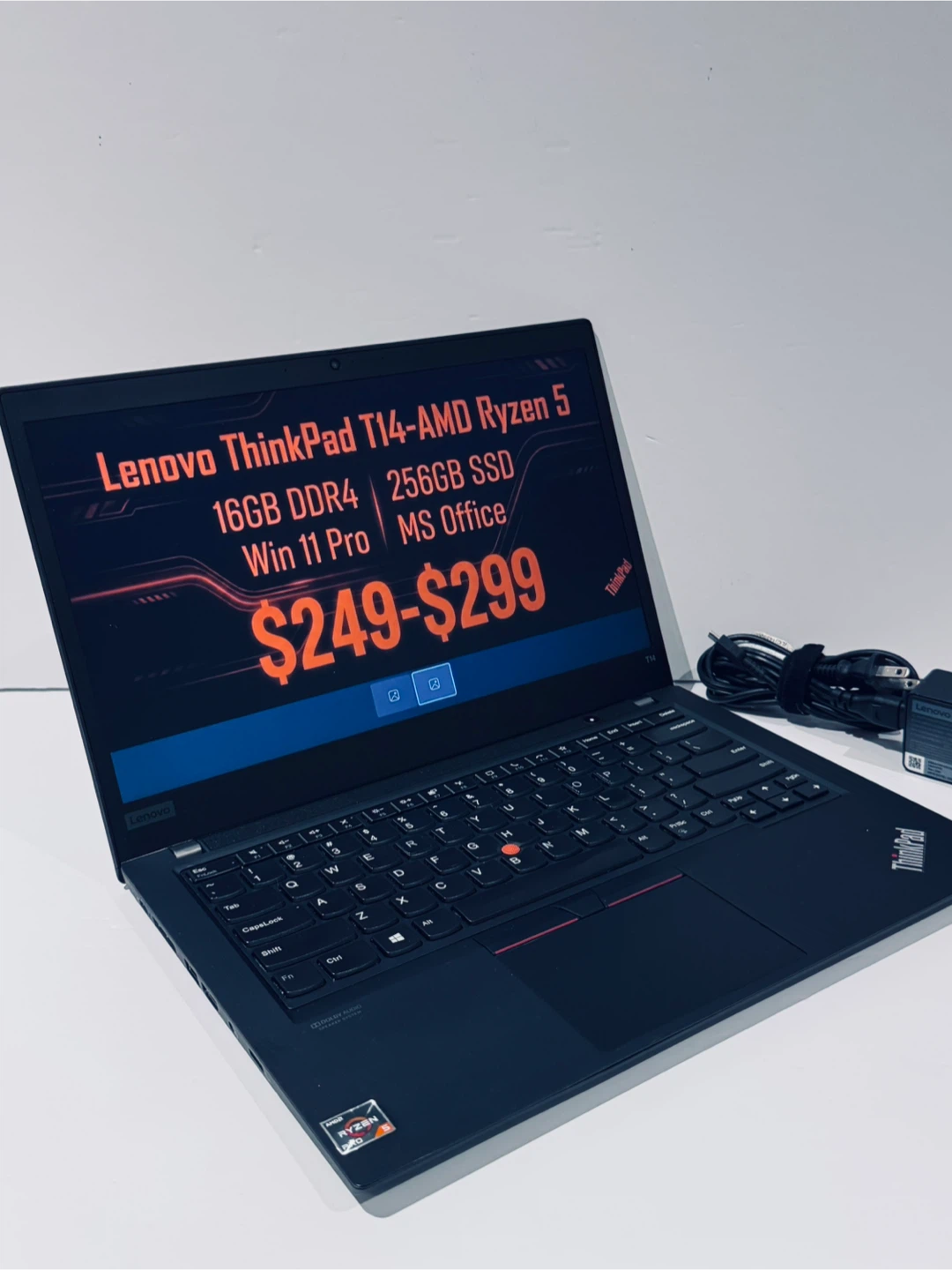 Lenovo T14 laptop/16/256GB Win 11 - photo 3