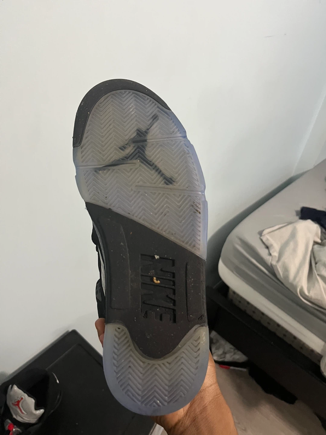 Air Jordan 5 Retro Black Metallic - photo 3