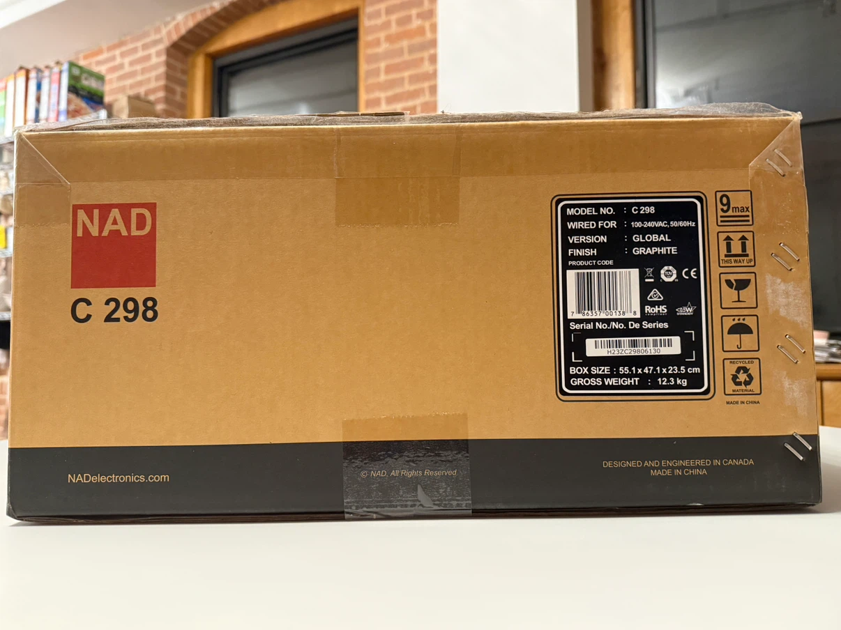 NAD C-298 Amp / (185w/340w) / Original Packaging / *MINT* - photo 3