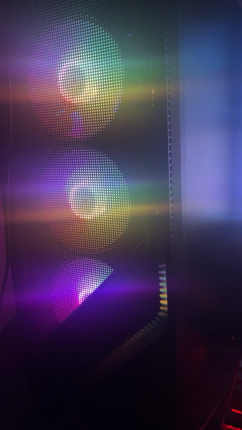 Gaming PC Case with RGB Fans