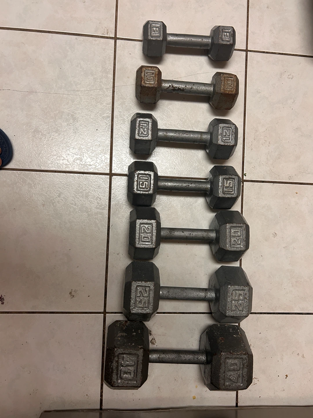Dumbbell each 1 -5,10,12,15,20,25,40 pick up Scarborough