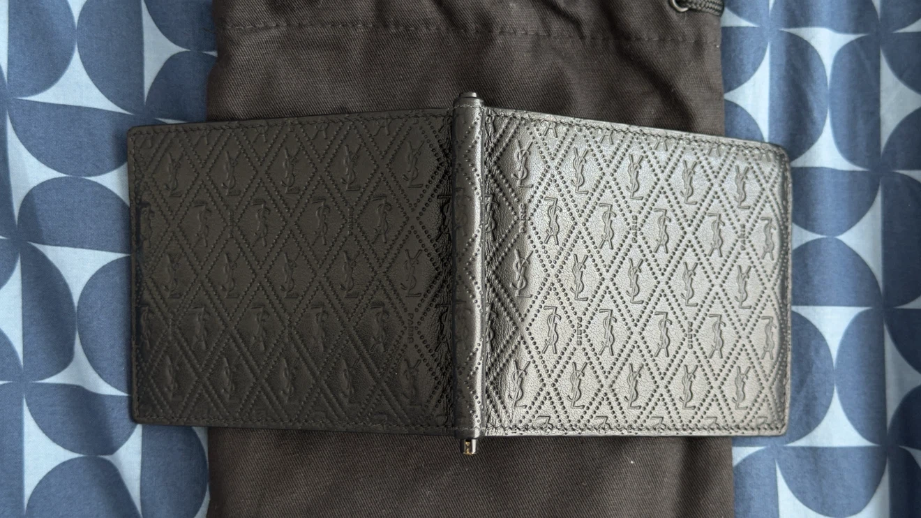 Saint Laurent YSL Money Clip Wallet - photo 3