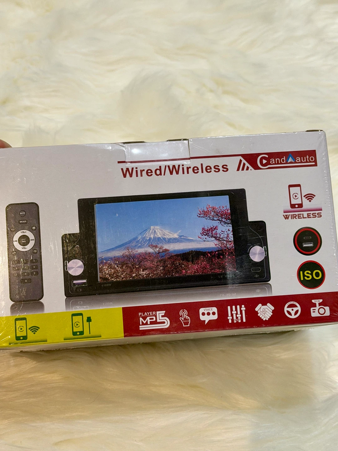 5.9 inch 1 Din Car Stereo Player