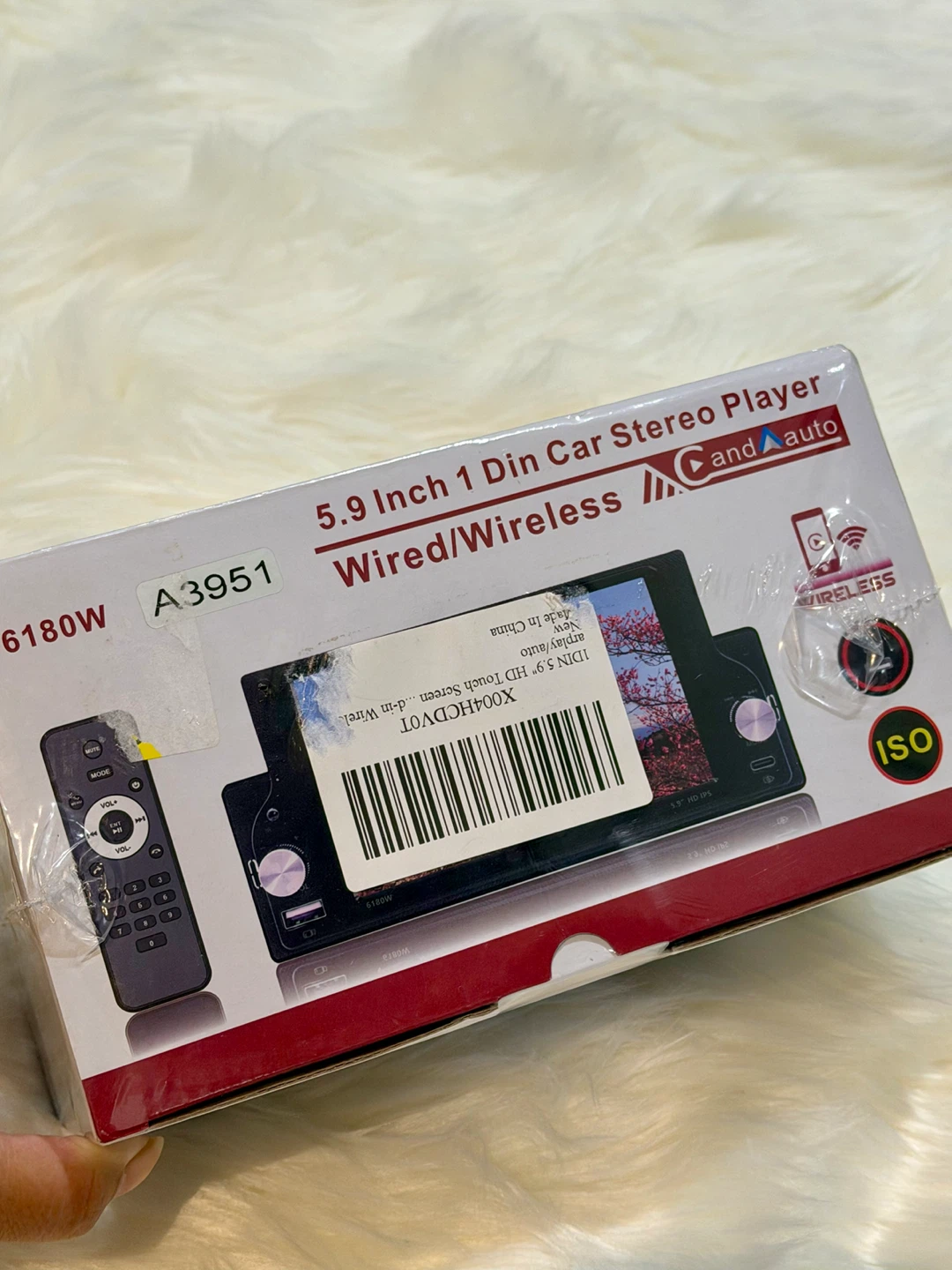 5.9 inch 1 Din Car Stereo Player - photo 2