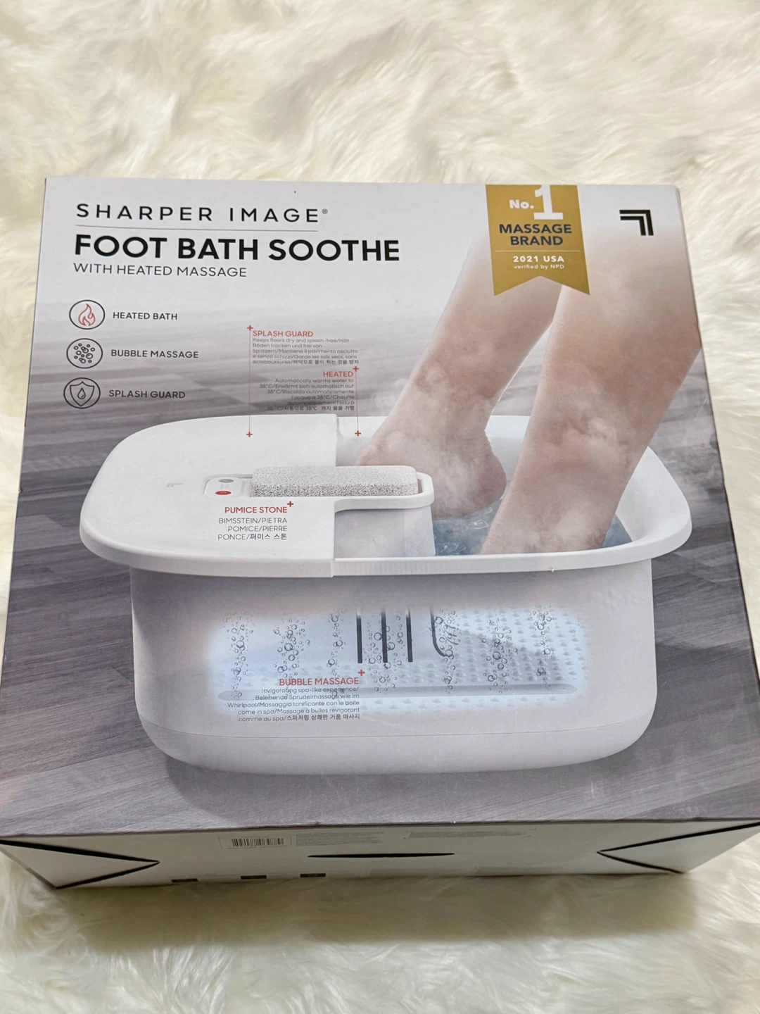 Sharper Image Foot Bath Soothe