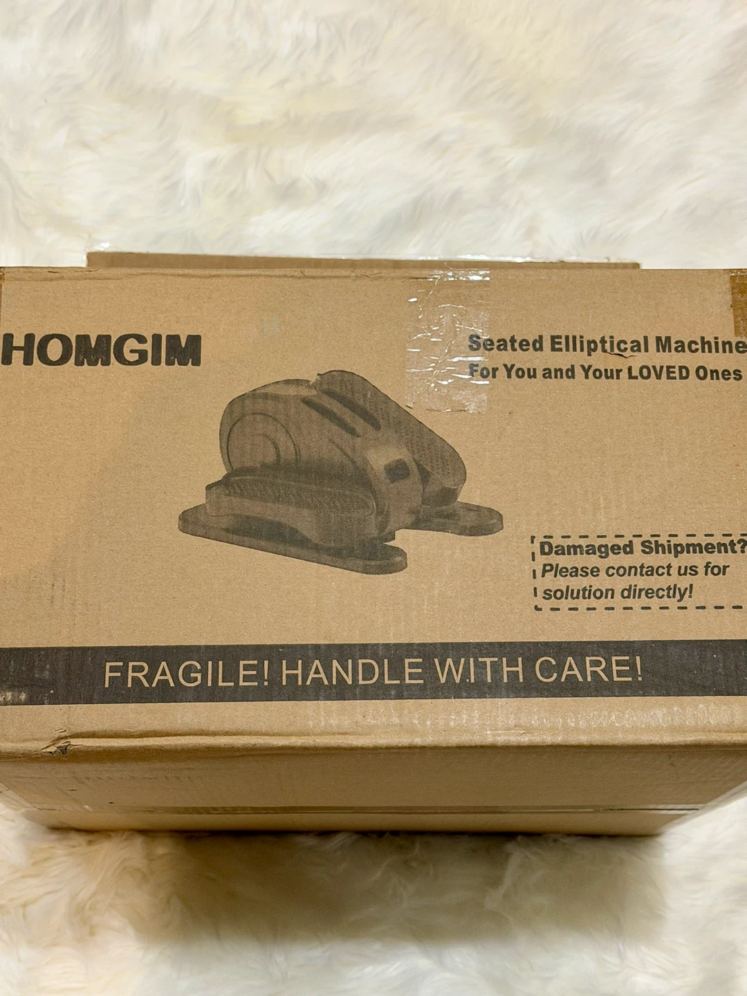 HOMGIM Seated Elliptical Machine - photo 2
