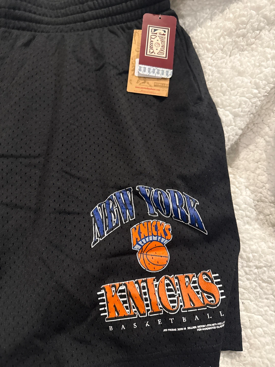 Mitchell & Ness New York Knicks Basketball Shorts - photo 3