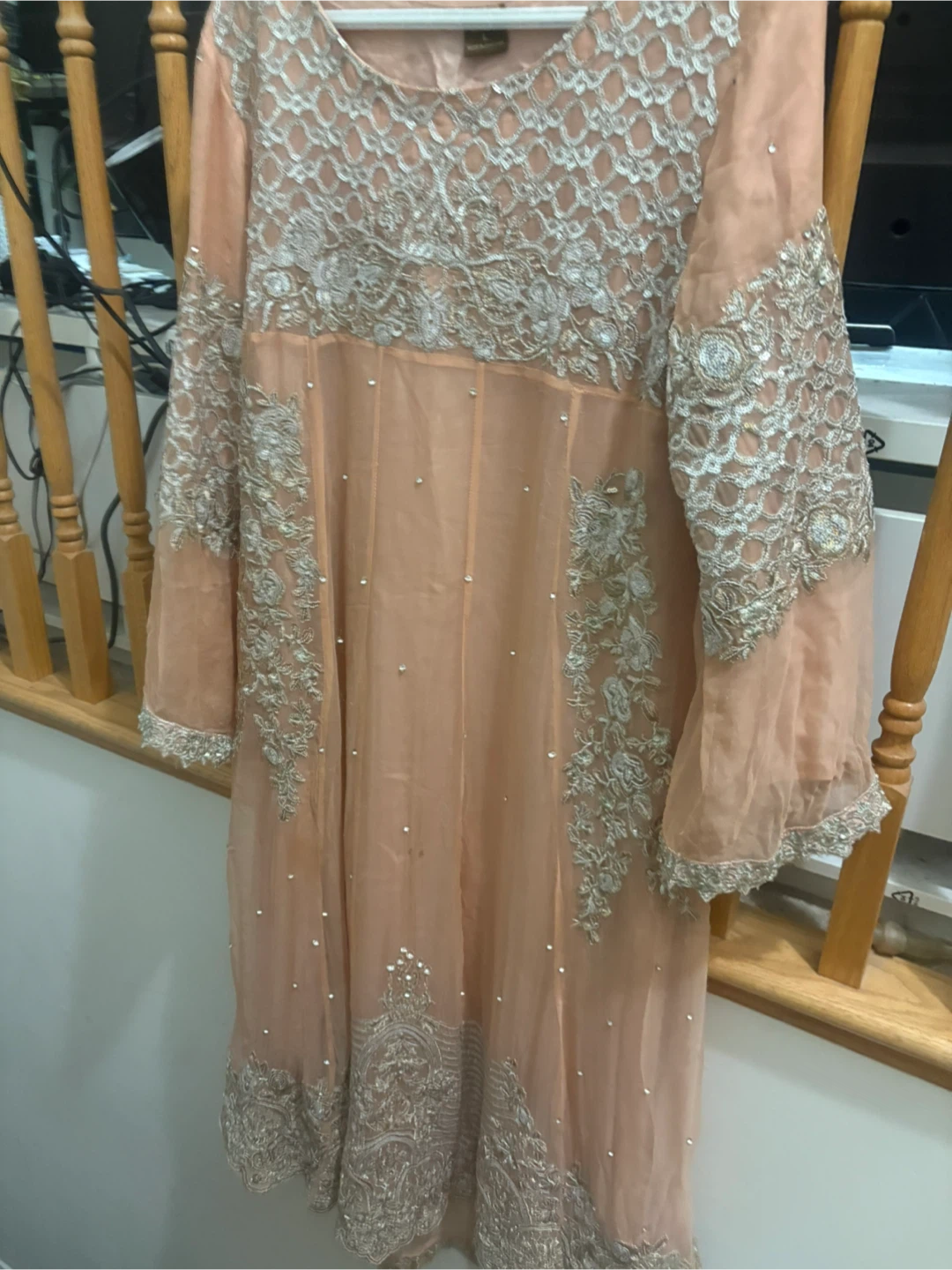 Doshak Mahal Embellished Dress - L
