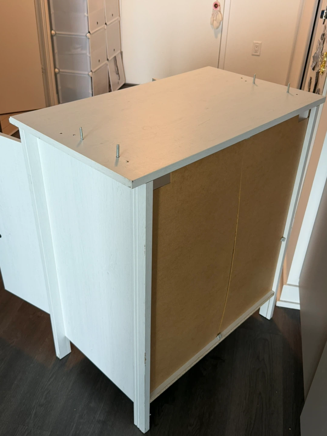 White storage cabinet - photo 4