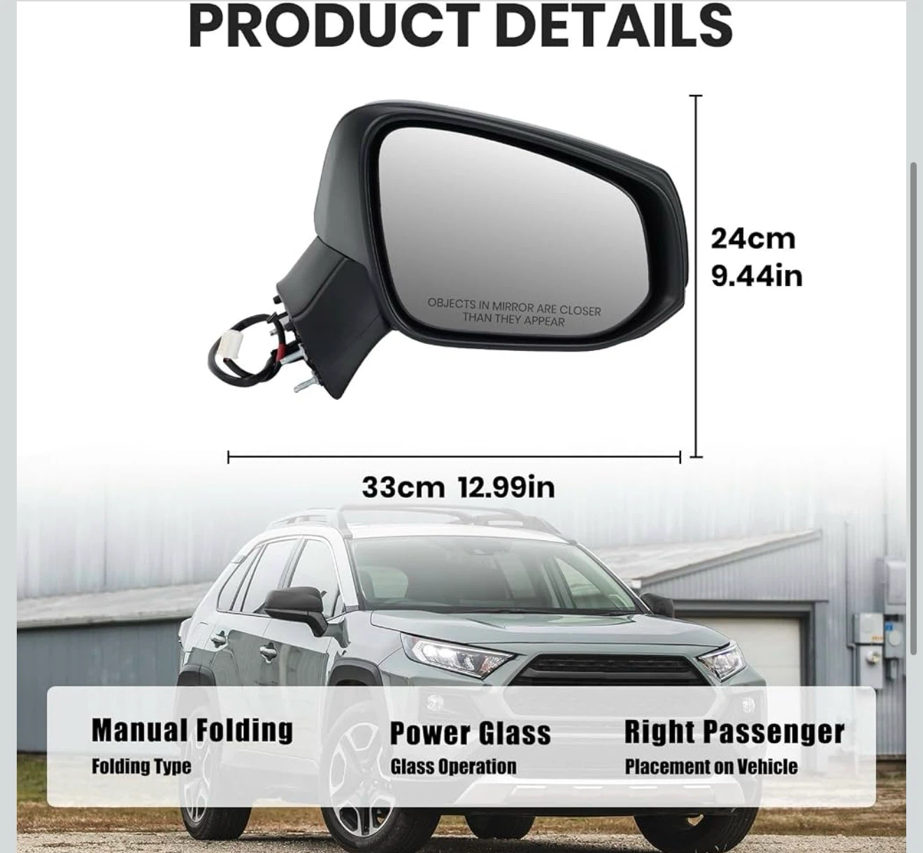 Compatibl with Toyota RAV4 2019 2020 2021 2022 2023