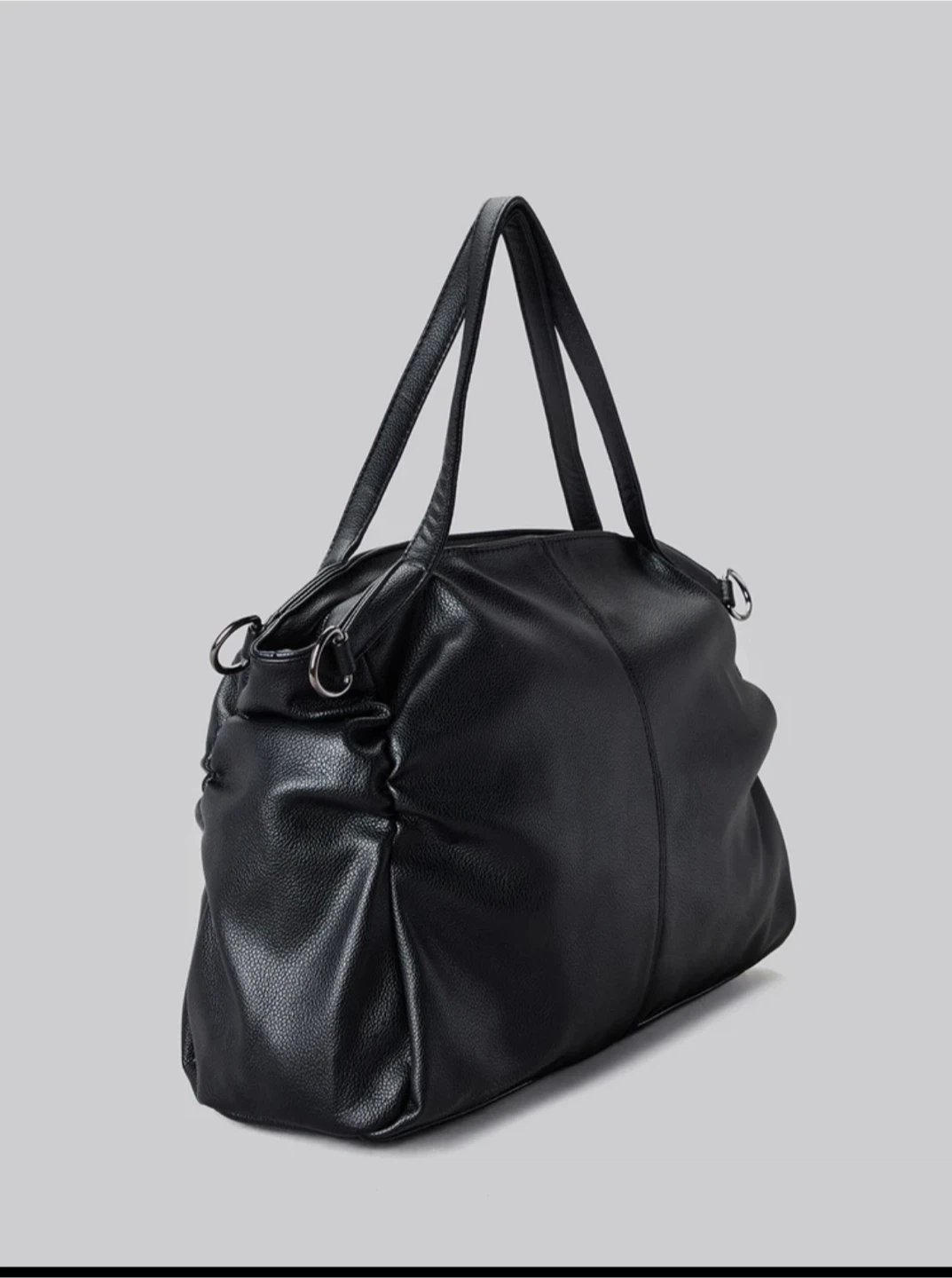 Faux Leather Shoulder Bag - photo 2