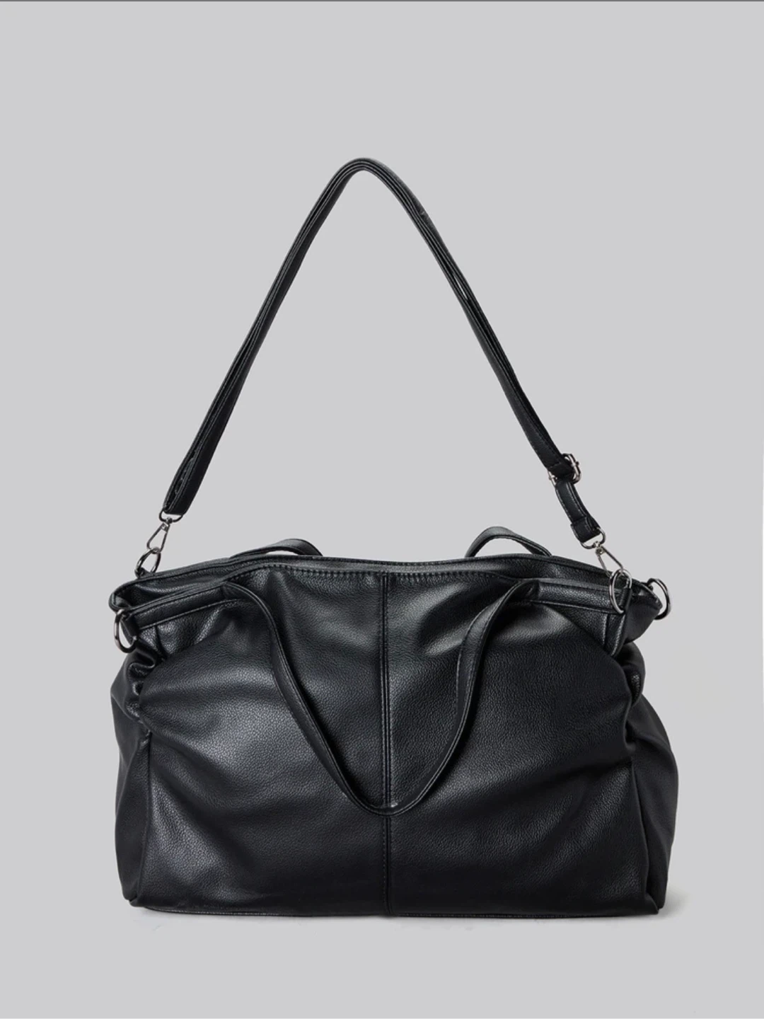 Faux Leather Shoulder Bag - photo 3