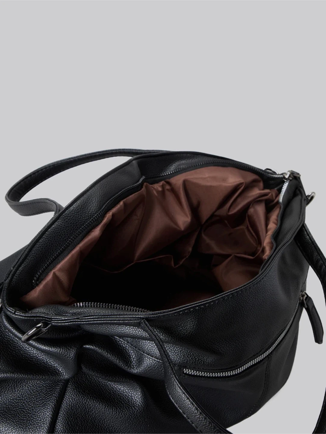 Faux Leather Shoulder Bag - photo 4