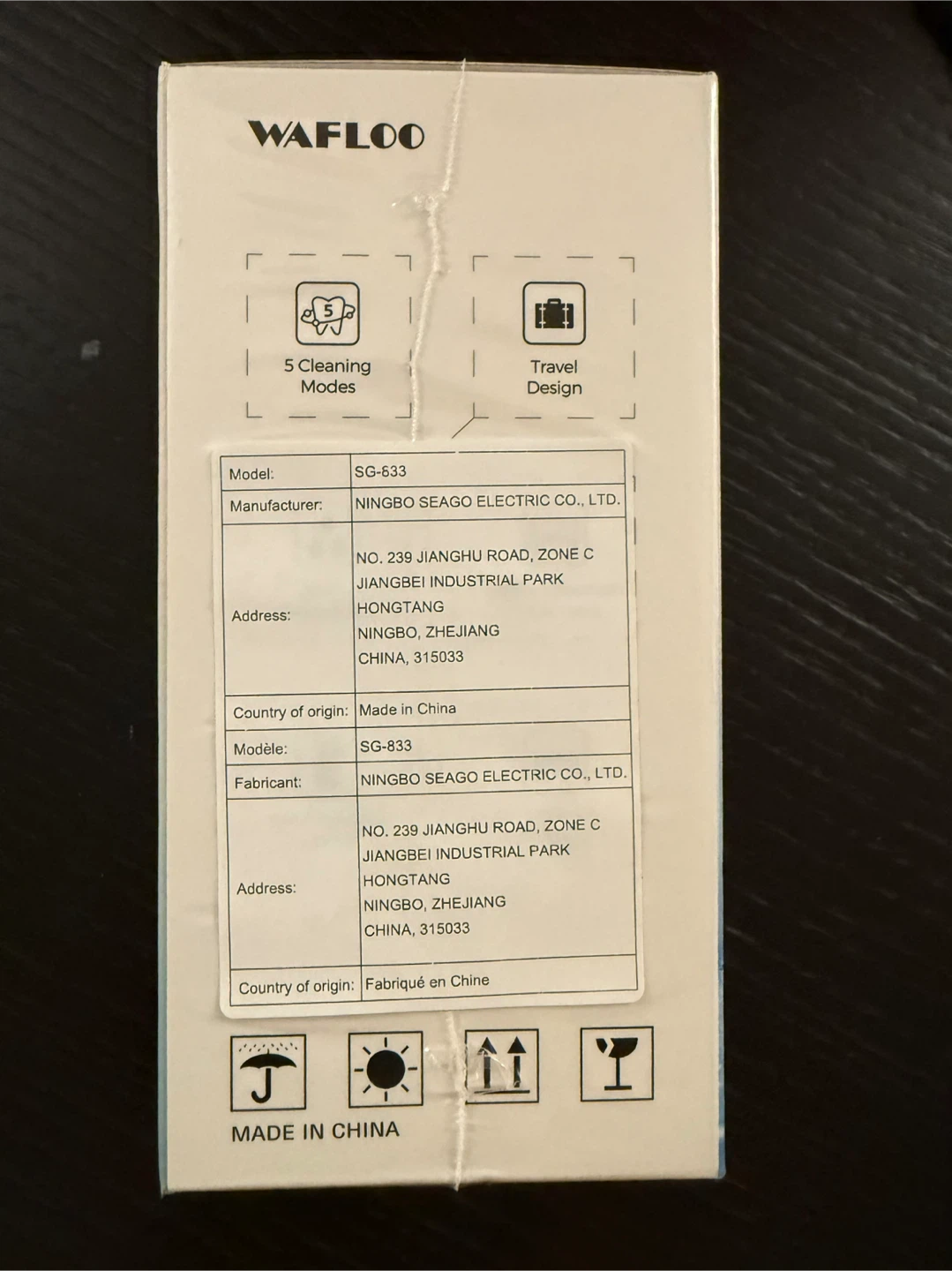WAFOO Portable Oral Irrigator - photo 2