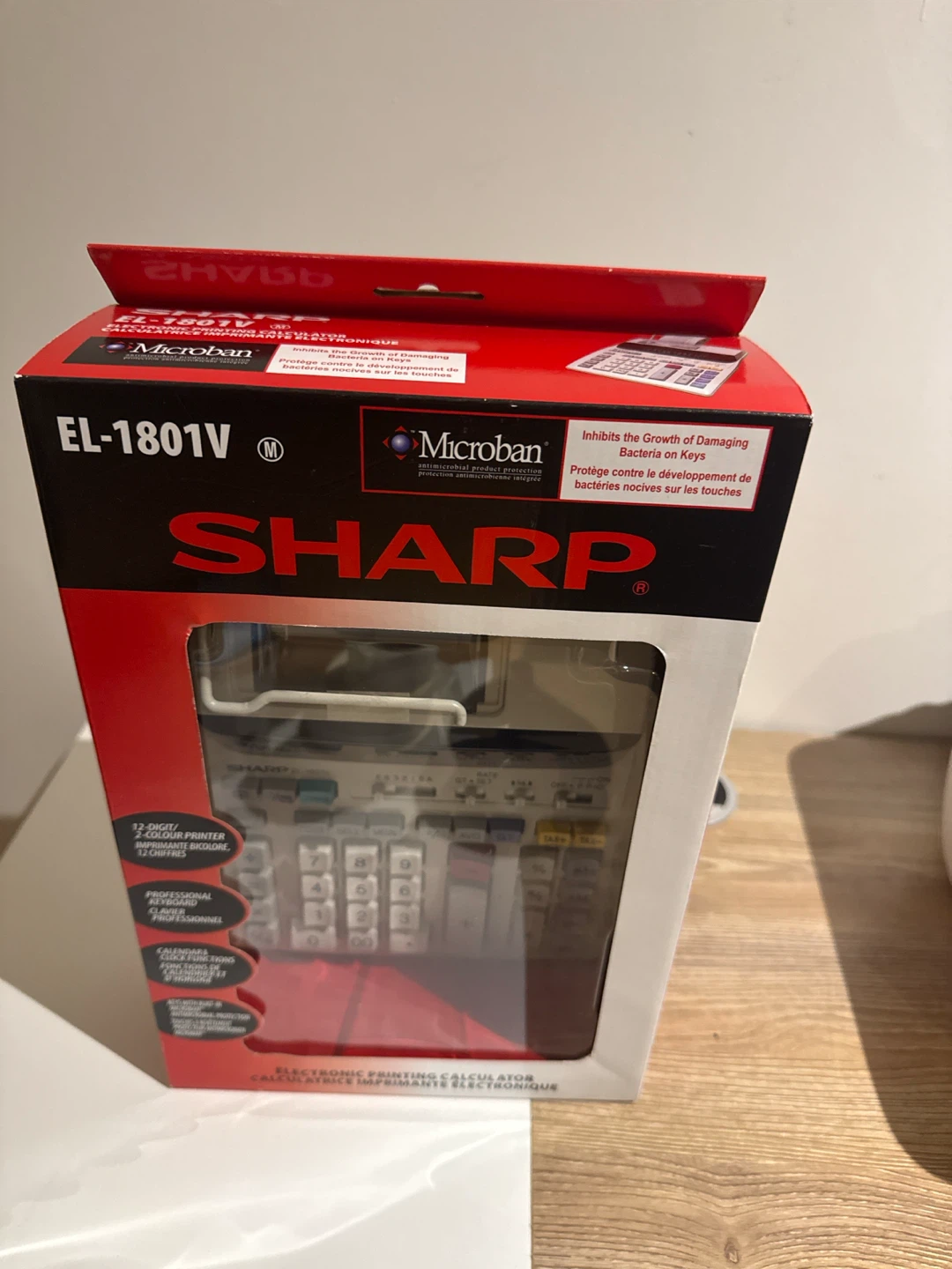 Sharp EL-1801V Electronic Printing Calculator - photo 2