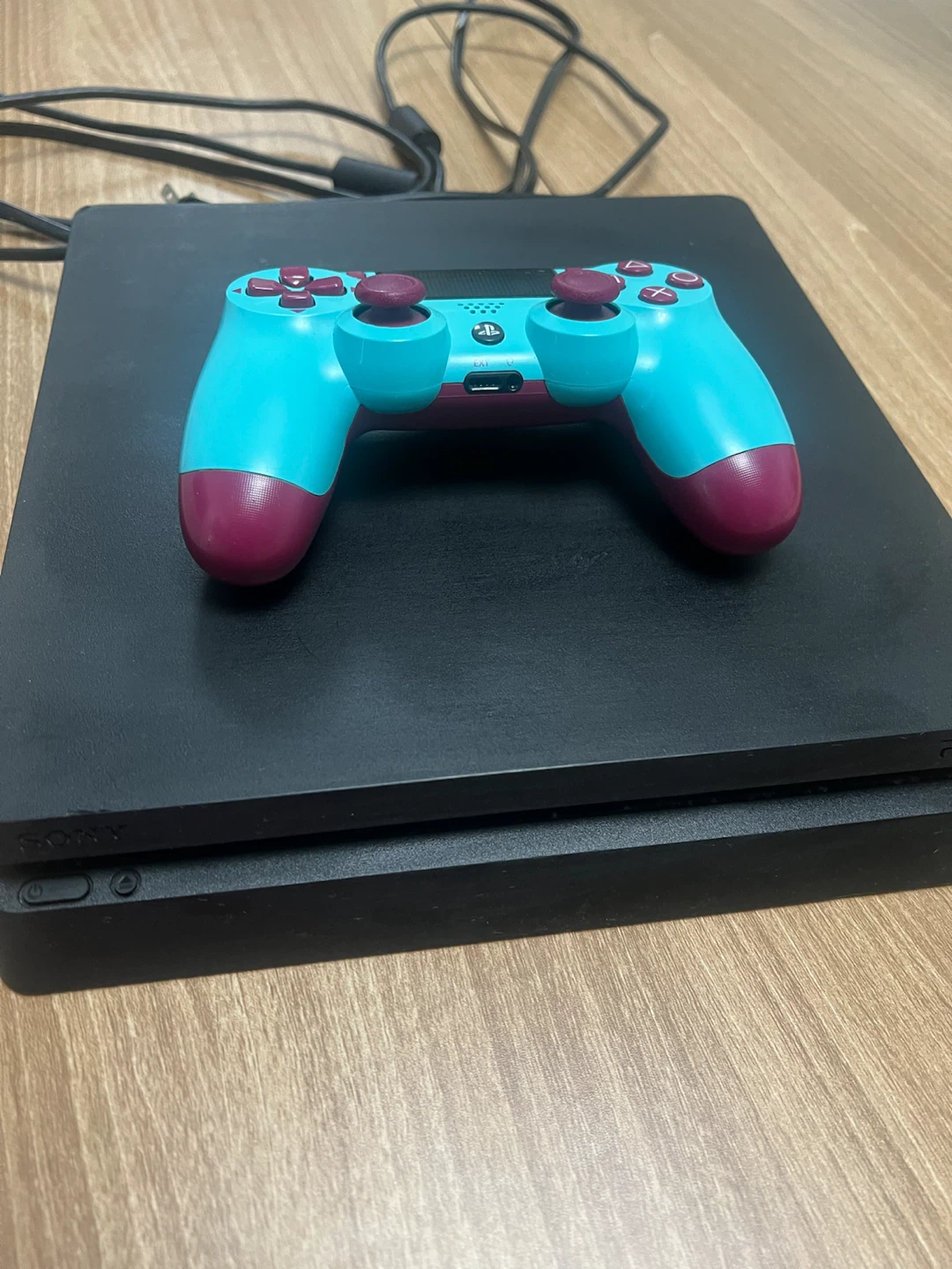 Sony PlayStation 4 Slim Console with Controller - photo 2