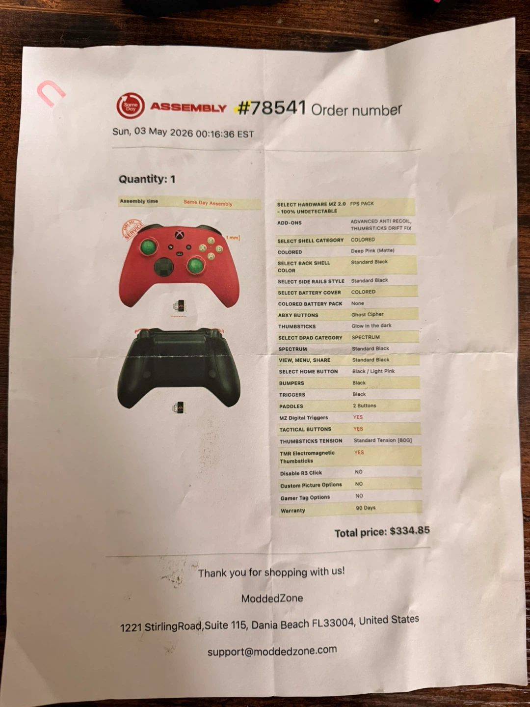 I sell Xbox controller from Modded zone - photo 3