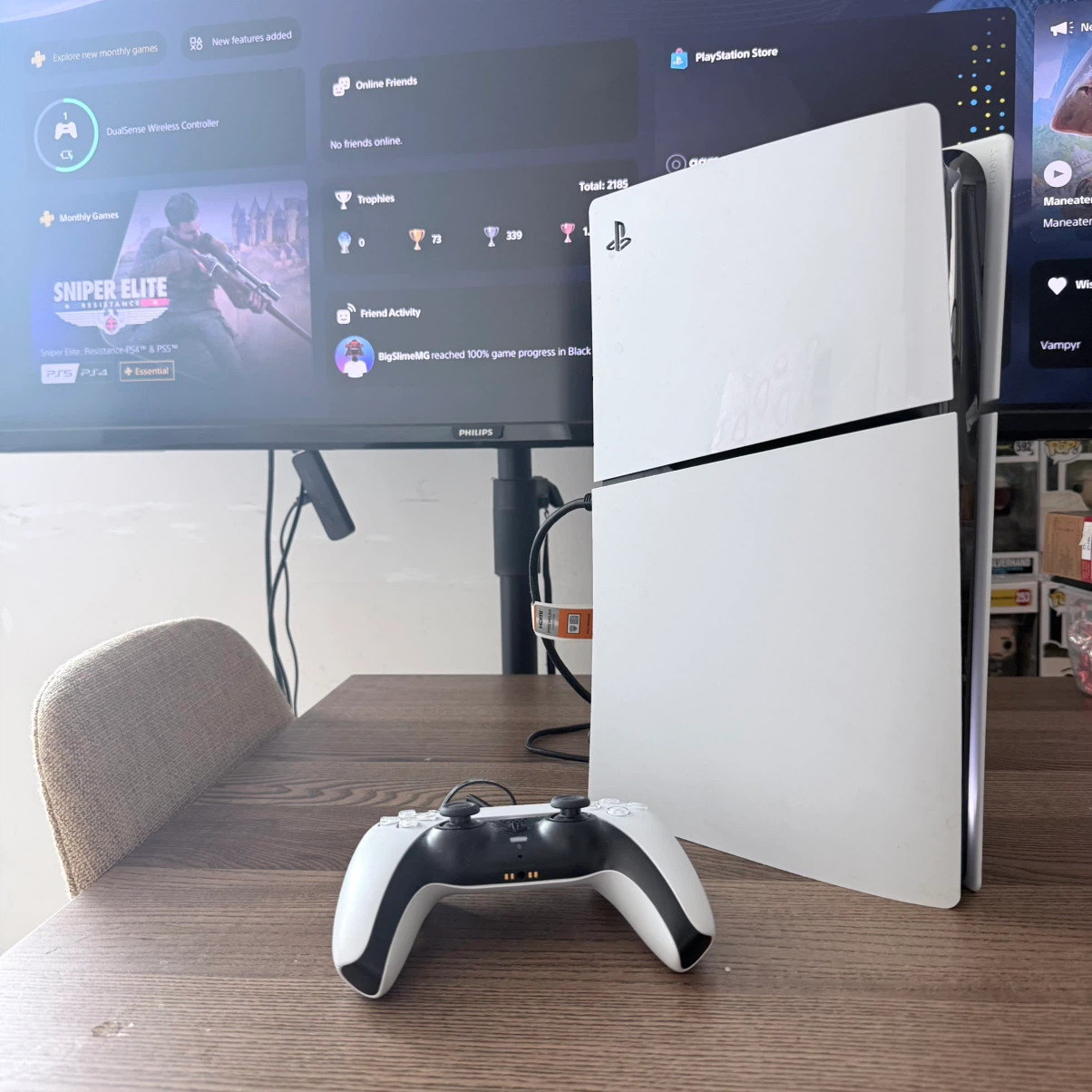 Ps5 Slim Disc Edition for $550