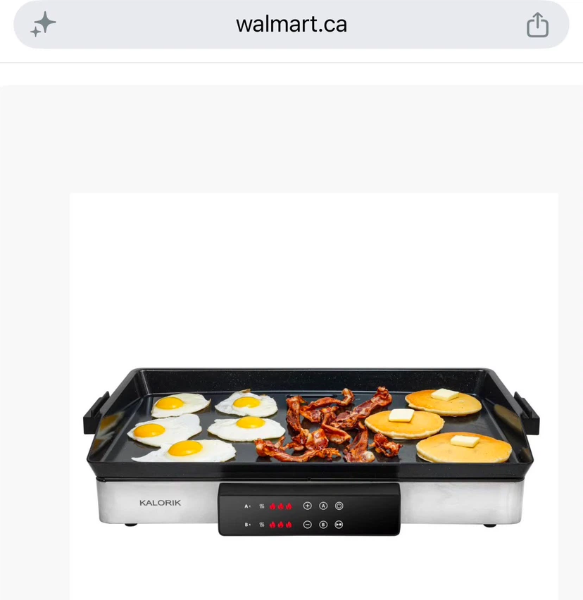 Kalorik MAXX 2-in-1 Electric Griddle & Cooktop - photo 3