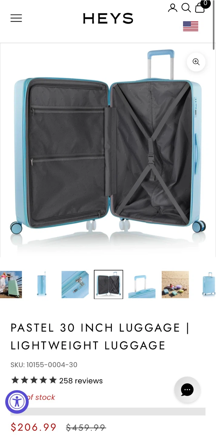 Heys Pastel 30 Inch Lightweight Luggage - photo 2