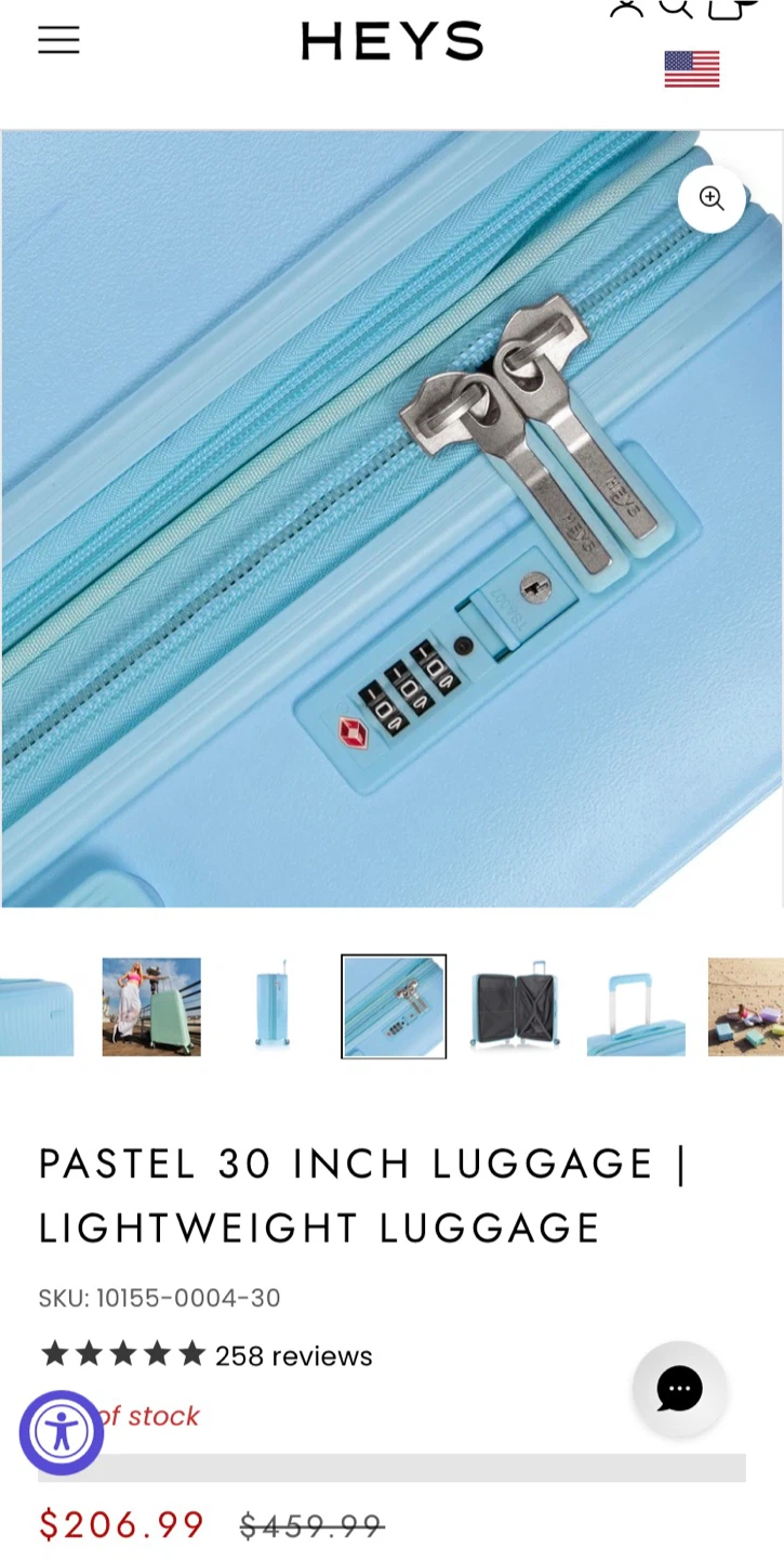 Heys Pastel 30 Inch Lightweight Luggage - photo 3