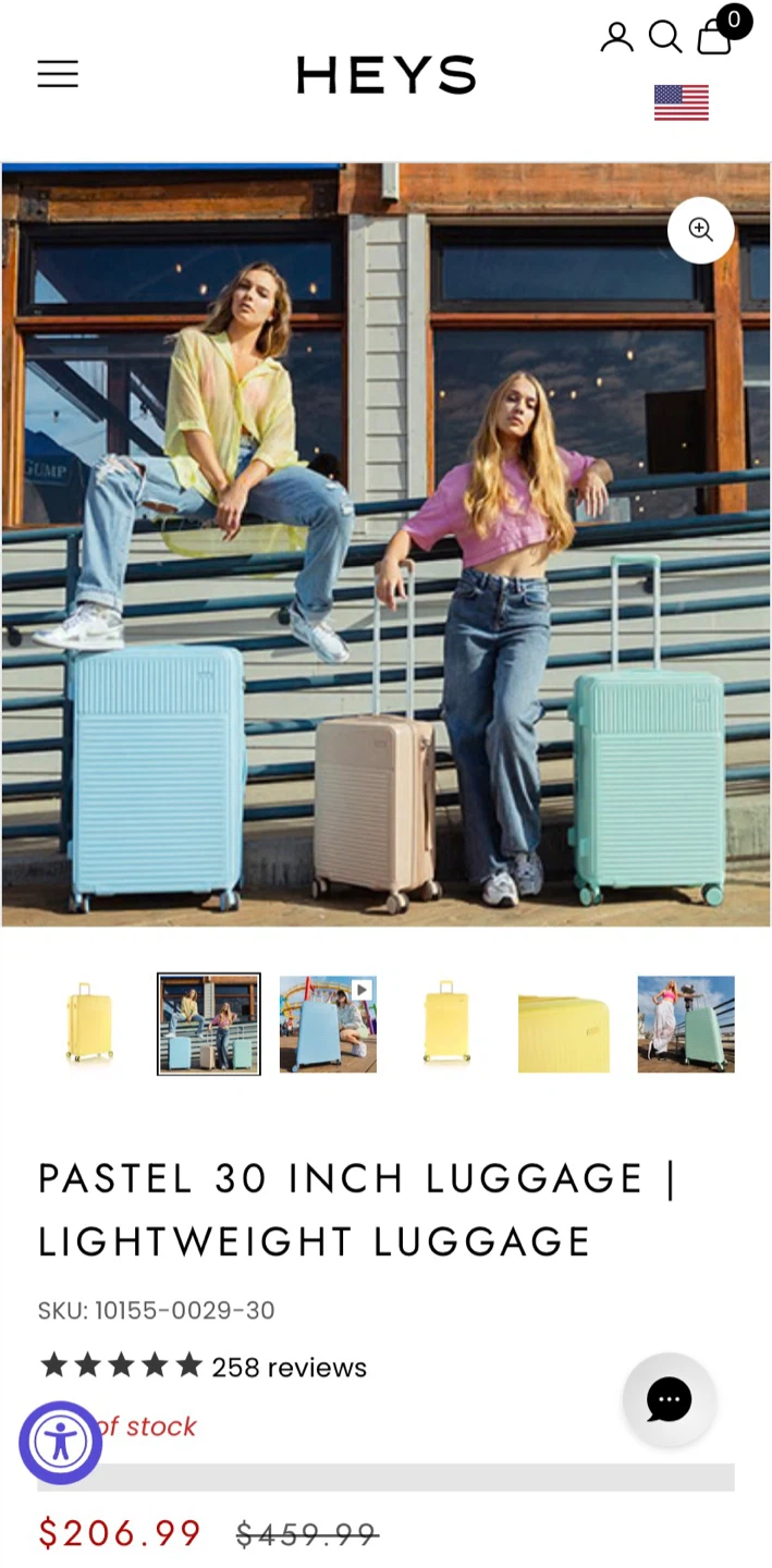 Heys Pastel 30 Inch Lightweight Luggage - photo 5