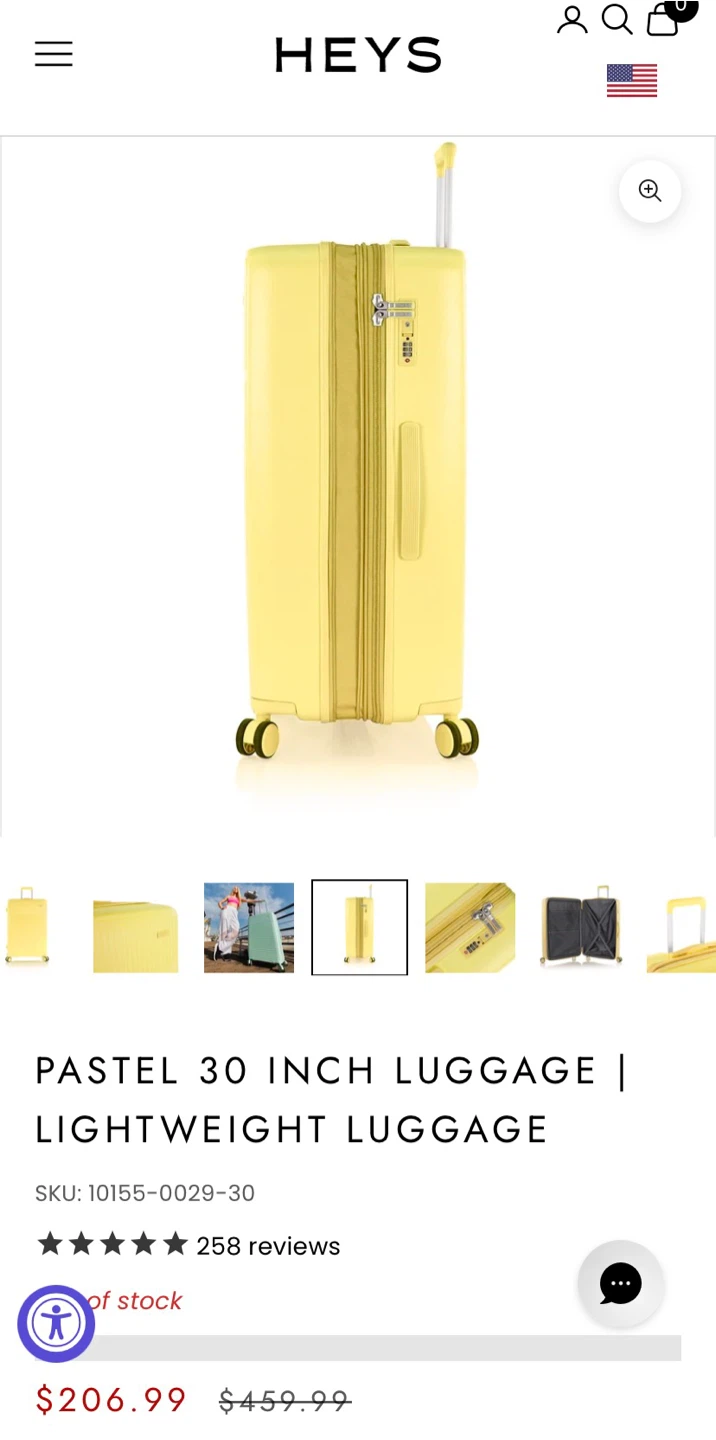 Heys Pastel 30 Inch Lightweight Luggage - photo 2